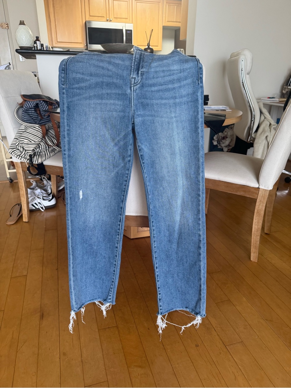 VICI Classic High-Waist Straight Leg Jeans - Blue